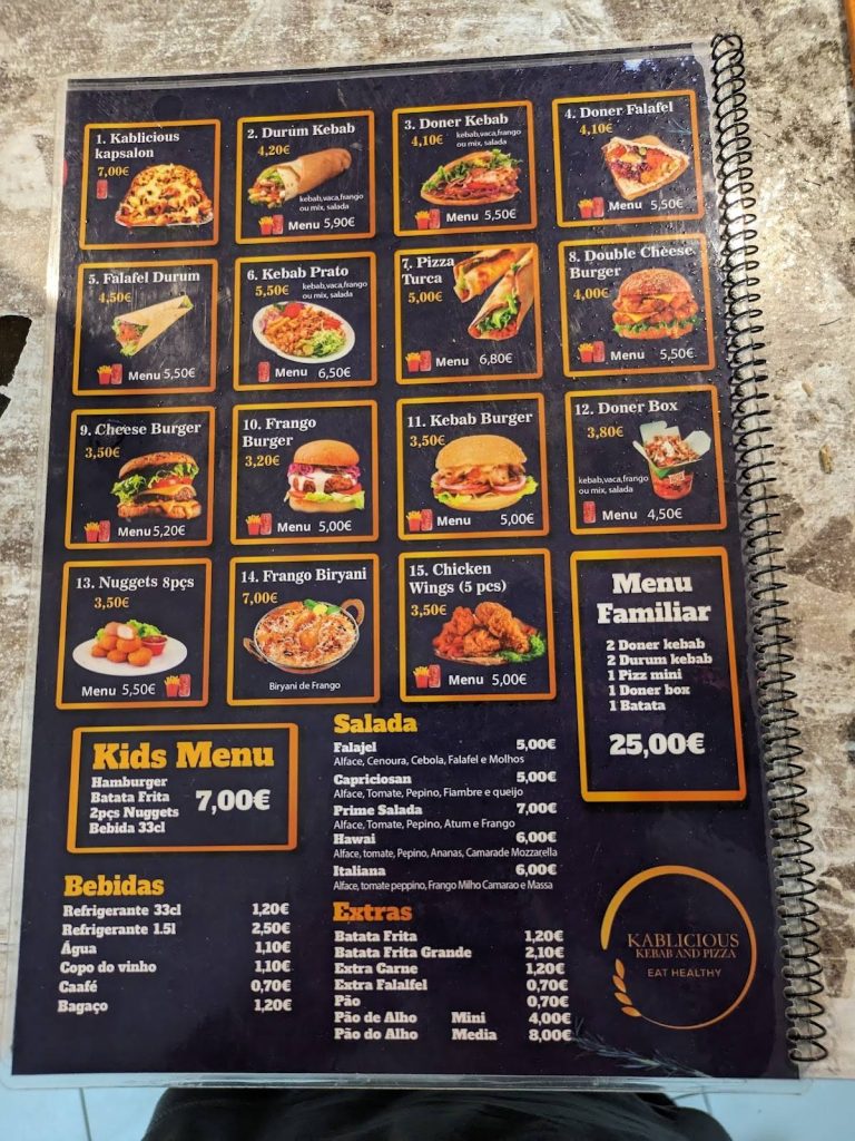 Prime Kebab & pizza oliveira de azeméis 1 Prime Kebab & Pizza em Oliveirinha de Azeméis – Sabores Autênticos e Deliciosos