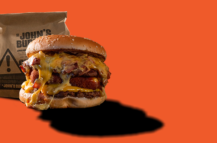 Saint John's Burger 1 Hambúrguer de Saint John – Sabor Artesanal e Irresistível