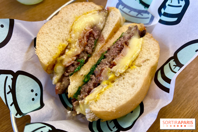 Blend's Burger 1 Hambúrguer Blends Burger suculento com queijo derretido e batatas fritas - Imagem apetitosa